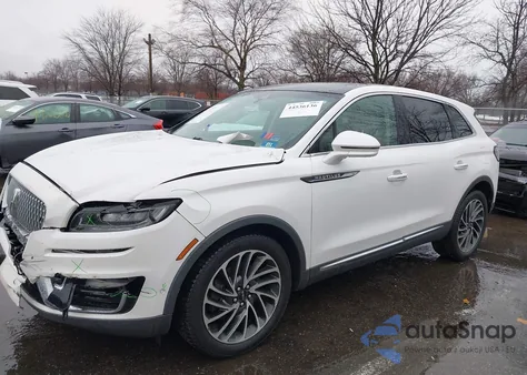 2019 Lincoln Nautilus Reserve z USA, uszkodzony, nr VIN 2LMPJ8L95KBL16838